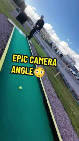 This camera angle🔥🔥🔥 #minigolf #fyp #foryou #epic #camera #angle  @Joni Villanen  @JS Minigolf Porvoo 