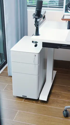 Một chiếc tủ văn phòng nhỏ gọn rất phù hợp với những góc Setup nhỏ #nghiensetup #desksetup #tutailieu #setupgoclamviec 