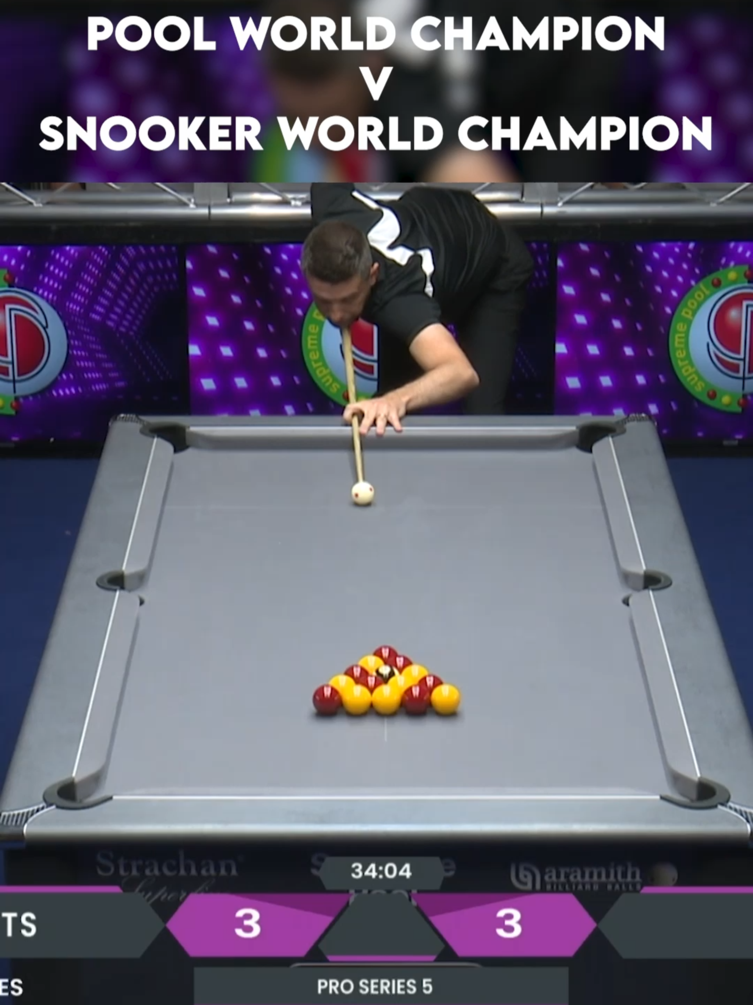 POOL VS SNOOKER ( GARETH POTTS V MARK SELBY PART 7 ) Unbelivable match between 4x Pool World Champion and 4x Snooker World Champion #fyp#snooker#pool#billiards#skills#8ballpool#8ball#mark#selby#part7