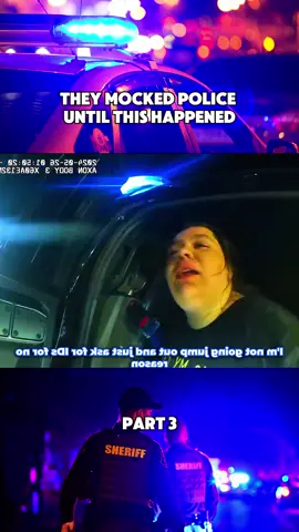 They Mocked Police Until This Happened Part 3 #police #fyp #cops #copsoftiktok #bodycam #policeoftiktok #usa 