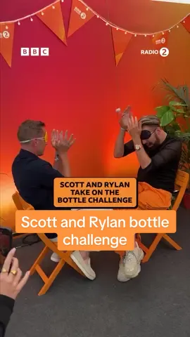 Scott and Rylan doing The Bottle Challenge is too funny 😂🤣 #thebottlechallenge #scottmills #rylan 