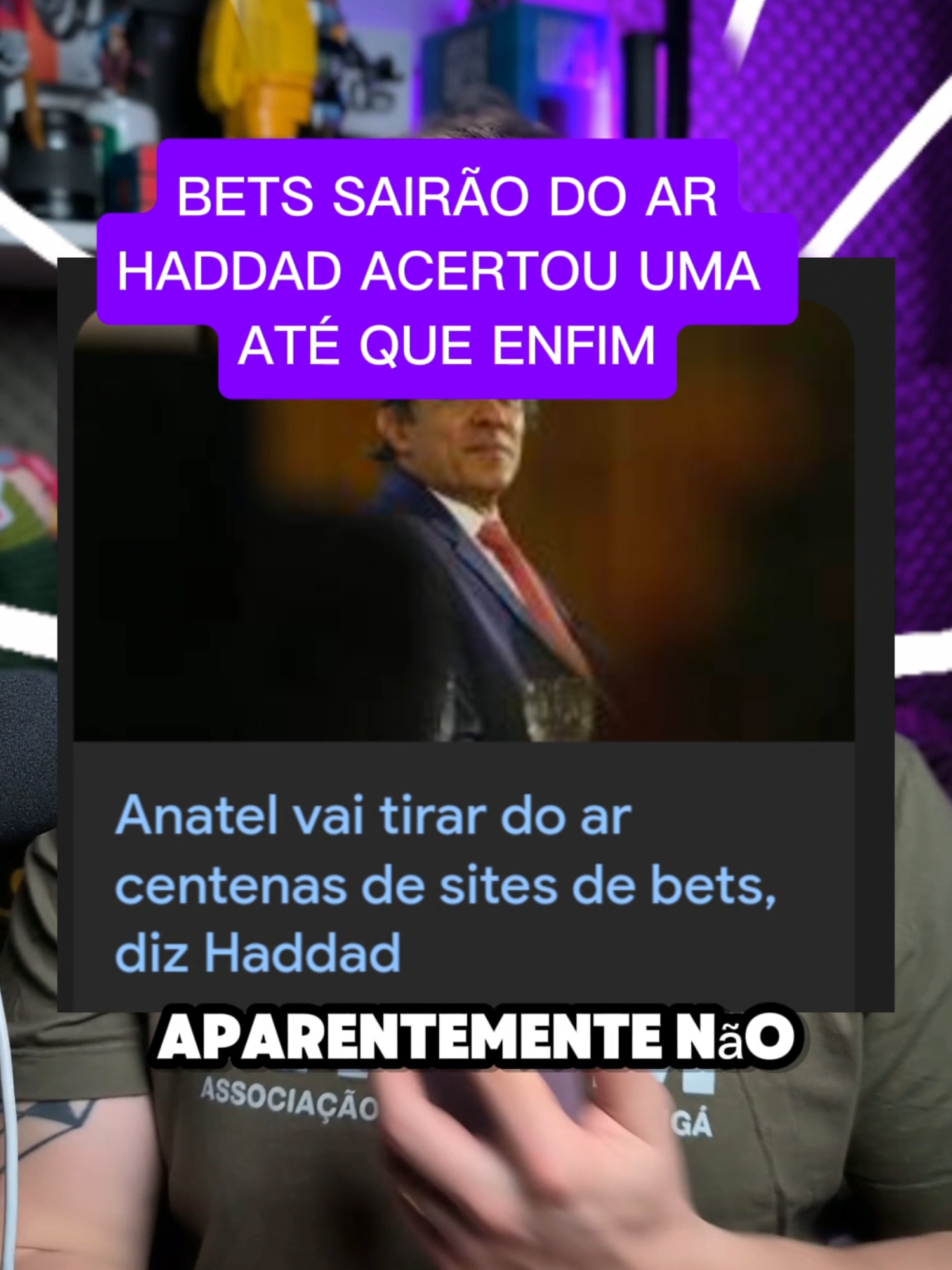 BETS SAIRÃO DO AR PROMETE MINISTRO HADDAD! REGULAMENTAÇÃO DAS CASAS DE APOSTA E DA PUBLICIDADE TAMBÉM... É CLARO QUE O MINISTRO NÃO É CHEIO DE BOAS INTENÇÕES E ISSO É PRINCIPALMENTE PARA LIMPAR A CONCORRÊNCIA E FAVORECER A VINDOURA BET ESTATAL KKKK MAS JÁ É ALGUMA COISA, ALÉM DISSO BENEFICIÁRIOS DOS PROGRAMS DO GOVERNO NÃO CONSEGUIRÃO MAIS USAR SEUS BENEFÍCIOS PARA FAZER APOSTAS! ATÉ QUE ENFIM O MINISTRO ACERTOU UMA, NÃO DÁ PARA ERRAR TODAS NÉ KKKKKK E SE SEU INFLUENCIADOR FAVORITO DIVULGA TIGRINHO E ROLETA, ELE É UM LIXO COMPLETO! #haddad #ministro #bets #casadeaposta #apostasmatam #tigrinho #brasileirao #brasileiraobetano #betano #fortunetiger #bolsafamilia