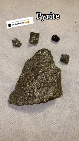 Replying to @Monica Love them. They help my chronic overthinking. #pyrite 