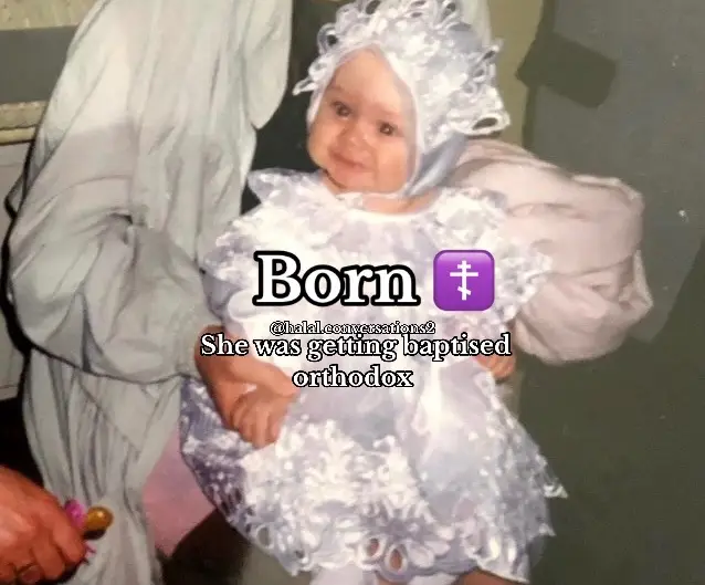 @OLYA🍉  sister from Russia who lived in England and converted to Islam when she was 17 years old. She also says  she has become closer to Islam since a year ago.
