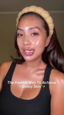 Glass skin routine ✨ #glassskin  #skincare 
