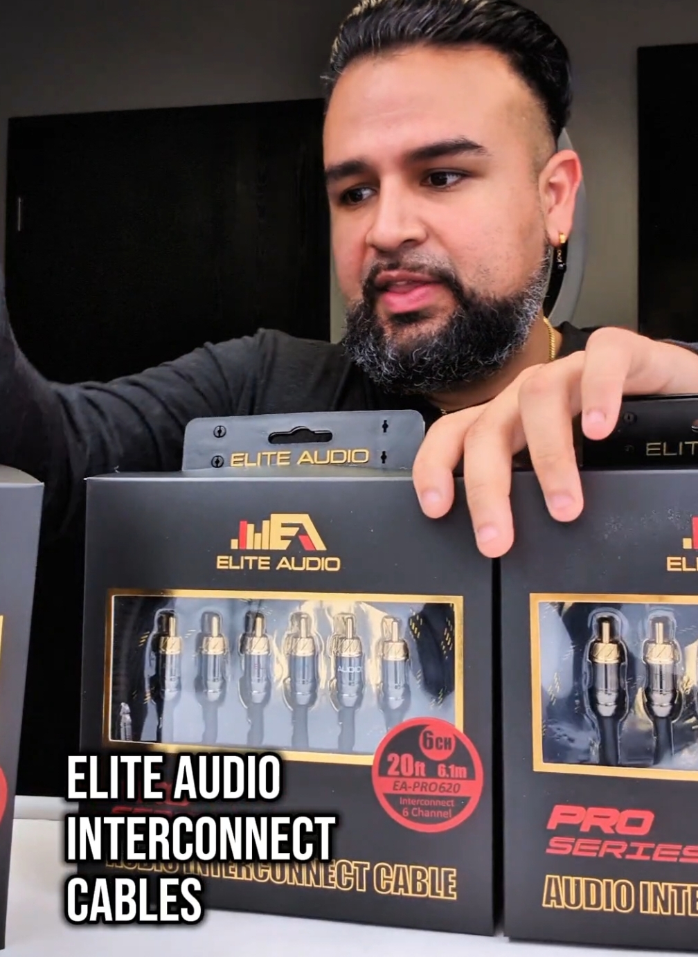 Here we have some Elite Audio Interconnect Cables before they get shipped out!!!  We have everything car audio at EliteAutoGear! use code 