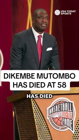 Rest in peace, Dikembe Mutombo.  #dikembemutombo #NBA #basketball #sportspulse @For The Win 