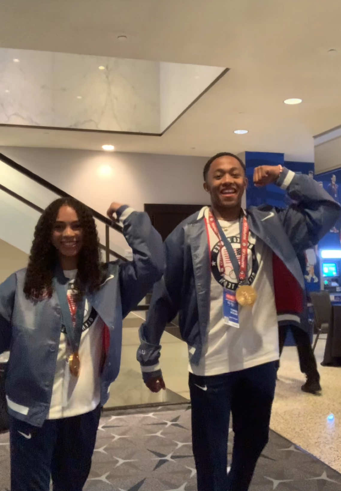 2 youngest olympians finally make a tiktok??!! @quincy 