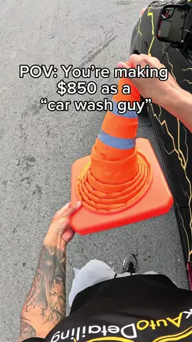 If you’re a detailer, how much do you charge being the “car wash guy” lol😂#cardetailing #floridadetailer #autodetailing #carwash #miamidetailing #ceramiccoating 