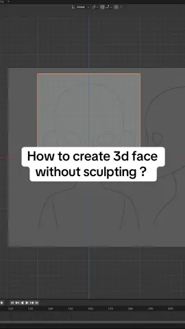 full tutorial on youtube in case you missed it 🤭 (with the reference for free) #blender3d #3dartist #3dblender #3dmodeling #3dcharacter 
