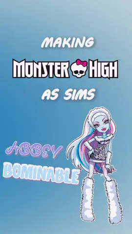 Abbey would be such a cold baddie ✨👑💓 #simstok #sims4 #sims #thesims4mods #thesims4 #simsselves #sims4cc #thesims #createasim #ts4 #simmer #sims4cas #monsterhigh #monster #yeti #abbeybominable #abbey 