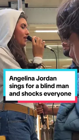 Watch this blind man’s REACTION when she sings BOHEMIAN RHAPSODY 🥹🥹🥹 . I was playing in London ST Pancras station when the world-famous singer @Angelina Jordan came up to me.. but we didn’t expect this man to come and enjoy the music with us..  . The whole station was shocked at how MAGIC this moment was 🥹  . #piano #bohemianrhapsody #publicpiano #AngelinaJordan