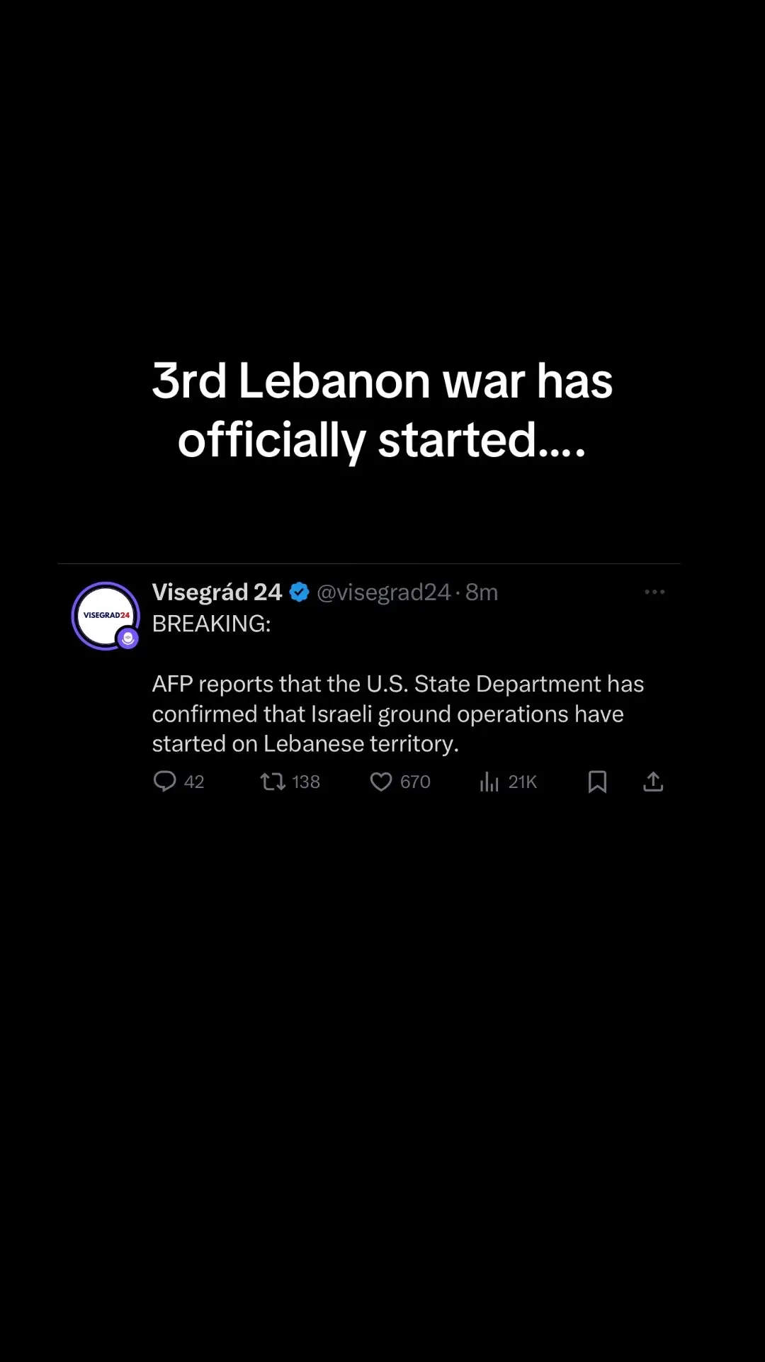 3rd lebanon war… #fyp #lebanon #israel #war #middleeast 