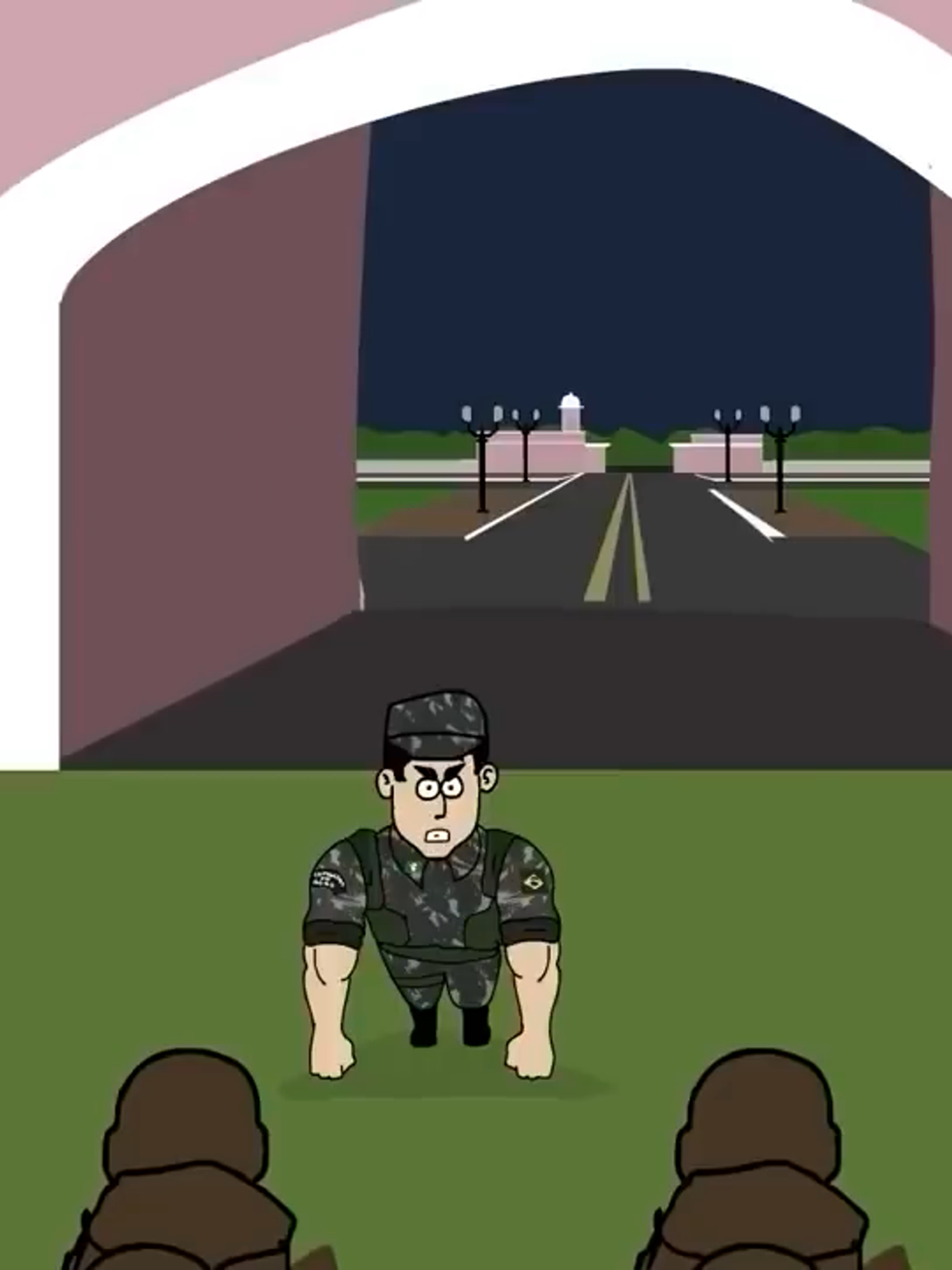 Capitão e Bisonho PARTE 62 - 2ª Temporada #military #militar #humormilitar #quartel#soldado #ESA#sargento #série #animation #fy