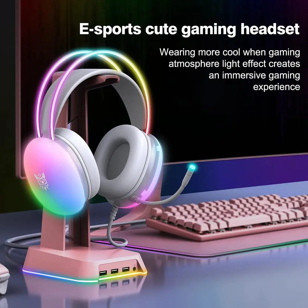 Level up your gaming experience with the ONIKUMA 2024 Gaming Headset featuring RGB lights for that extra flair! 🎧💫 Immerse yourself in the world of PC gaming for just €36.15 and let the colorful lights guide you to victory! Who needs a basic headset when you can have one that lights up like a disco ball? Upgrade now and game on in style! 🌈🎮 #GamingHeadset #RGBLights #PCGaming #GamingExperience #levelup