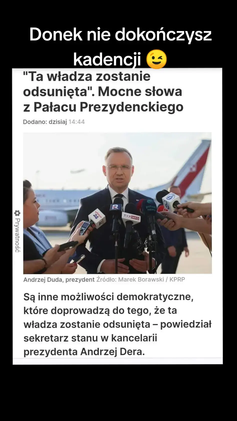 #dlaciebie #polskapolityka #polska #viraltiktok #2024#dc#donaldtusk#prezydent#AndrzejDuda#PiS#prawoisprawidliwość#platformaobywatelska#lewica#trzeciadroga#psl#konfederacja#wybory#2025#wyboryparlamentarne