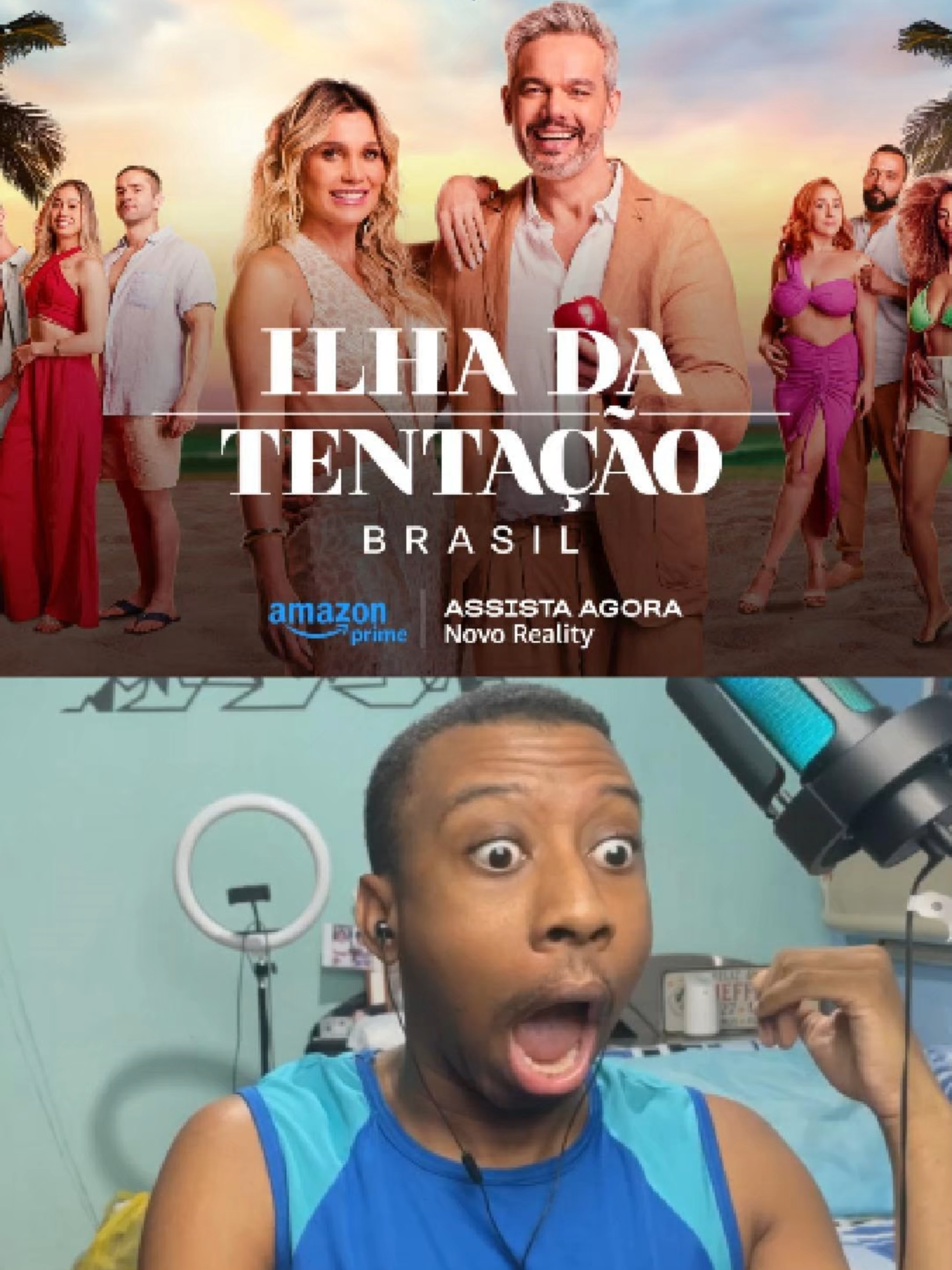 Ilha da Tentação Brasil, o novo reality show do @primevideobr, você passaria nesse teste? Já tem 7 episódios disponíveis!! Quem não é assinante, corre e assine com 30 dias grátis!!! Essa semana ainda sai o último episódio e o reencontro! #PubliDaTentação #IlhaDaTentaçãoBrasil