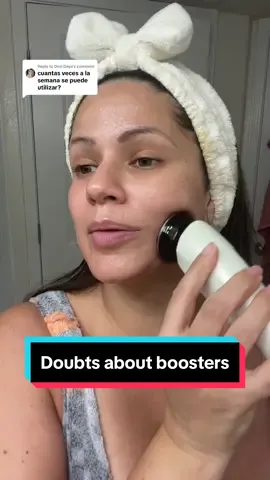Replying to @Desi Daya Doubts about boosters. How often should I use it? Can I use it on my neck? Do I need a special gel? What are boosters used for? What skin type should a booster be used for? Are boosters necessary? @INIA Official #booster #skincare #skincareroutine #FallDealsForYou #facialtreatment 