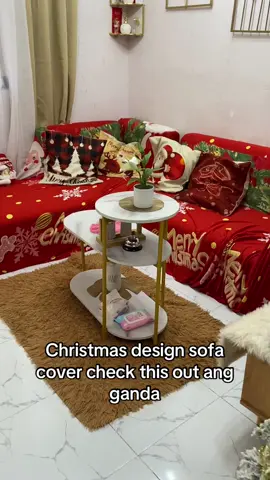 At dahil Christmas na check niyo na tong Christmas sofa cover ❤️ #christmassofacover  #christmas #sofacover  #fypviraltiktok  #fypviral 