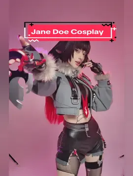 My Jane Doe cosplay! 🐭💗 Do you play ZZZ?  #janedoe #zenlesszonezero #cosplay 