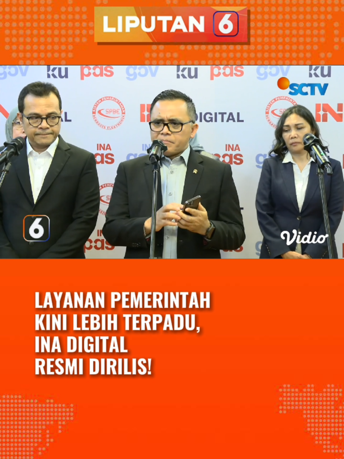 Pemerintah rilis terbatas tiga layanan utama INA Digital. #inadigital #pemerintah #newssctv #liputan6sctv #liputan6pagi #beritatiktok #tiktokberita #fyp #foryou #fypindonesia #longervideos