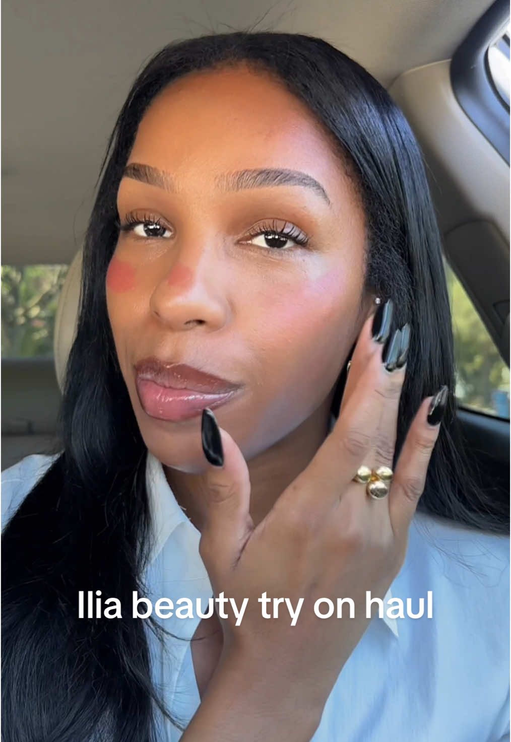 Let's get into this mini @ILIA Beauty haul ❤️ These created such a fresh, pretty, glowy look. You can find these goodies at @Ulta Beauty What Ilia products have you gotten to try? #glowyskin #basemakeup #tryonhaul #iliabeauty #iliapartner 