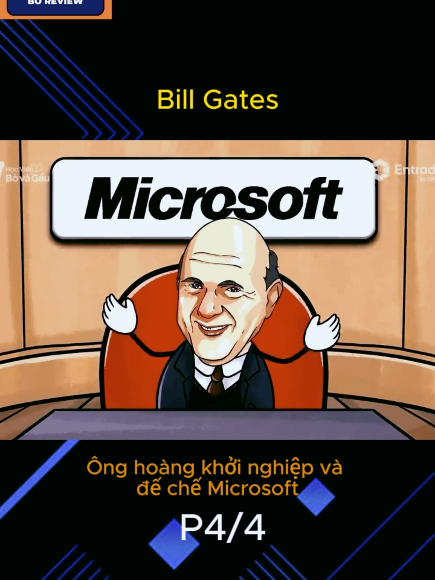 Với tài sản ròng trị giá hơn 130 tỷ USD, ông hoàng khởi nghiệp Bill Gates là một trong những người giàu nhất hành tinh này! Chỉ mất 2 thập kỉ mà công ty của ông - đế chế Microsoft trở thành một trong những công ty công nghệ thành công nhất trong lịch sử!! #trendingvideo #xuhuongtiktokk #microsoft #billgate #boreview