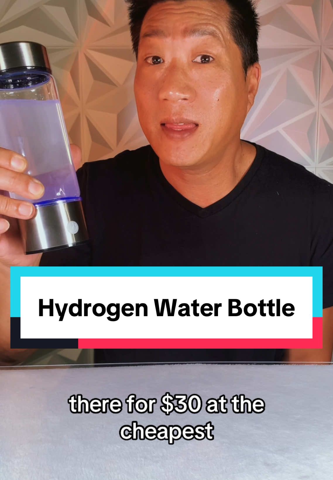 Hydrogen water bottle #hydrogen #water #bottle #flashsale #glass 