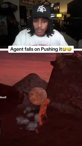 Agent falls on pushing it😭😭 #Twitch #twitchclips #agent00 #agent00clips #amp 