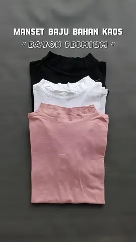 Manset baju rayon dengan bahan yang adem dan menyerap keringat bikin nyaman seharian #fypシ゚viral #fypage #baju 
