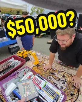 $50,000? #reseller #resellingcommunity #winecountryretro #videogames #fleamarket #fleamarketfinds #nintendo #metroid #gamecube #gta #grandtheftauto #playstation #nintendowii #ps3 #PremiereRush 