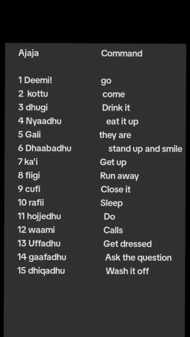 Afaan oromo to English 🥰🥰