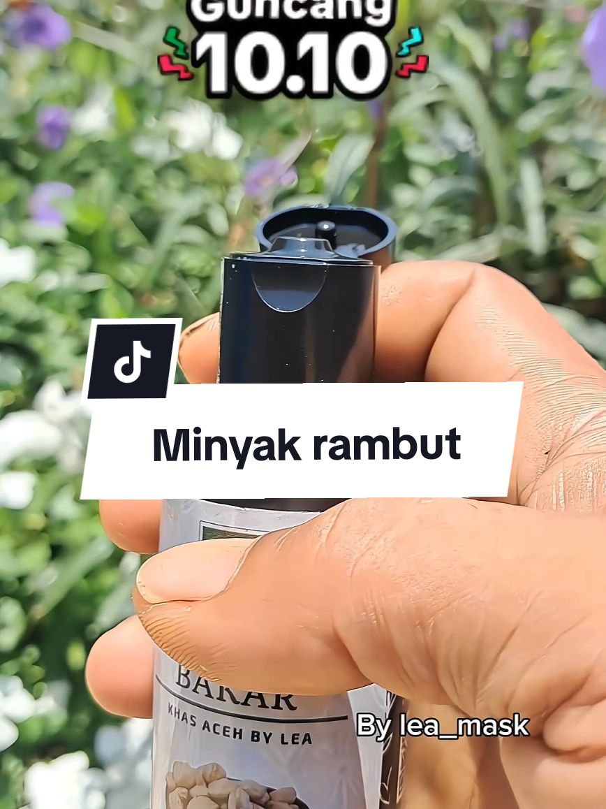 Minyak kemiri bakar untuk rambut alis kumis @lea_mask  #WIBGAJIAN #promoguncang1010 #tiktokshopindonesia  #minyakkemiri #penumbuhrambut #penumbuhrambutcepat