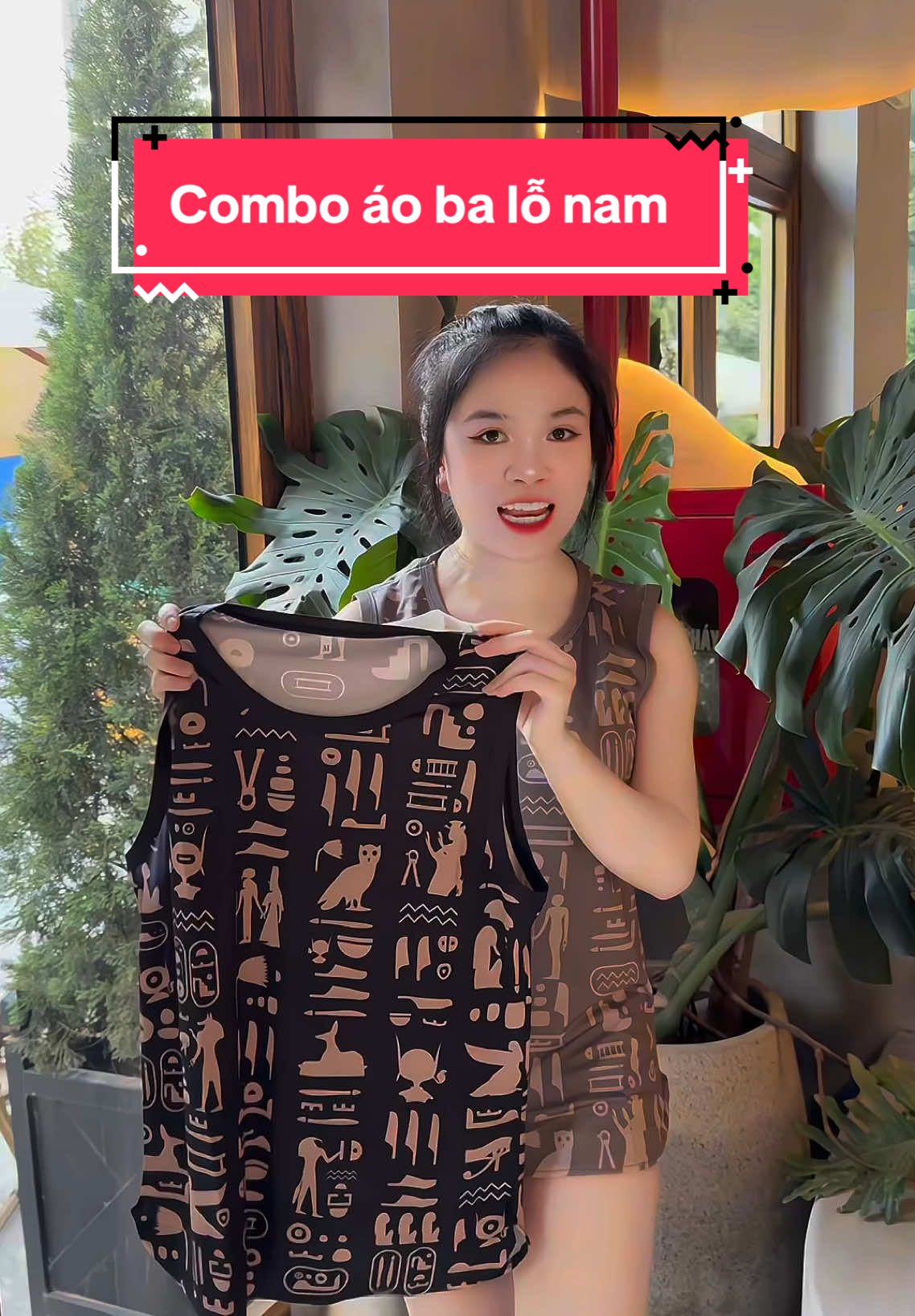 Combo 3 áo ba lỗ nam