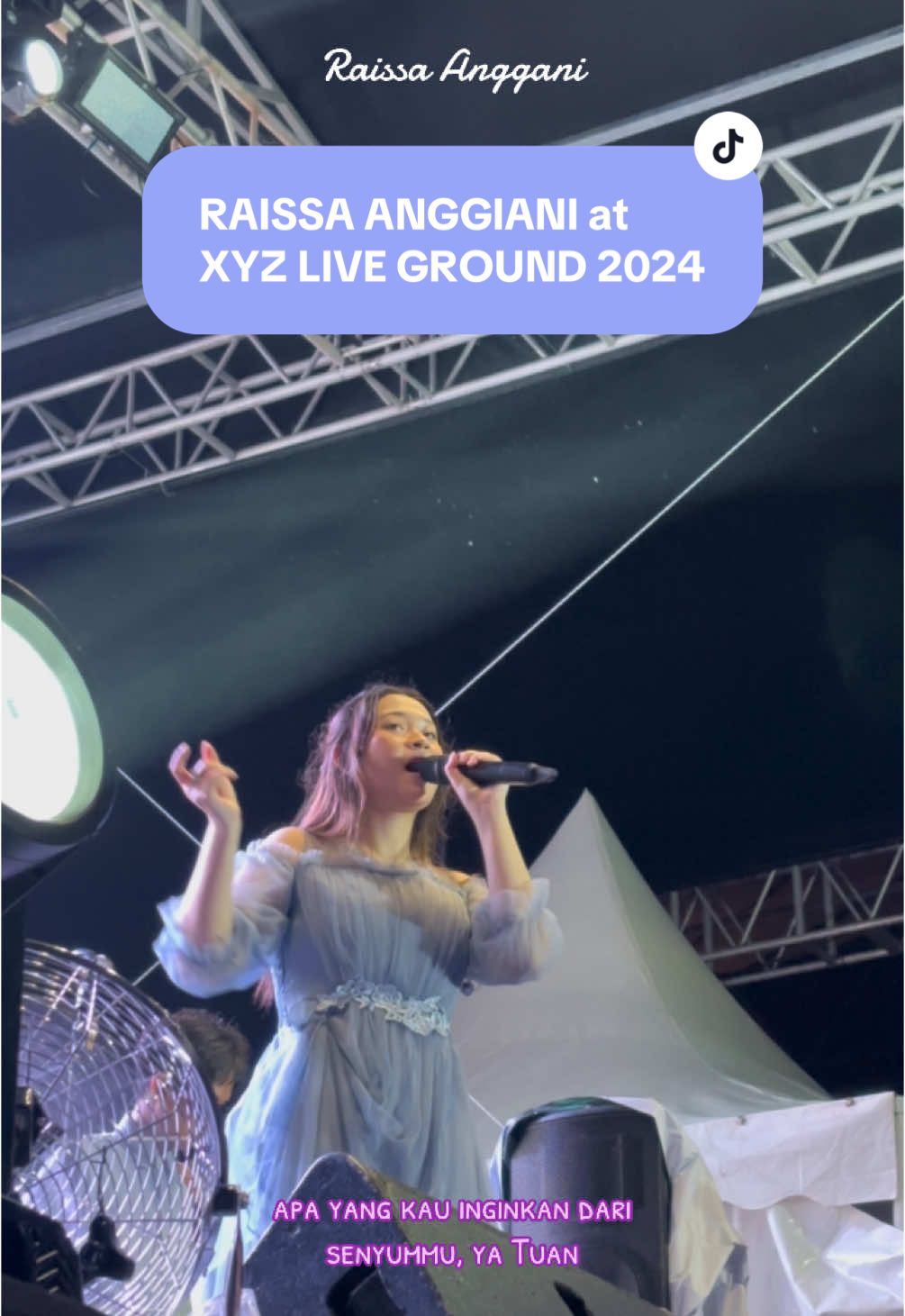 Raissa Anggiani Performance at XYZ LIVE GROUND 2024 BATAM #xyzliveground2024 #batam #konsermusik #konserbatam @xyzliveground 