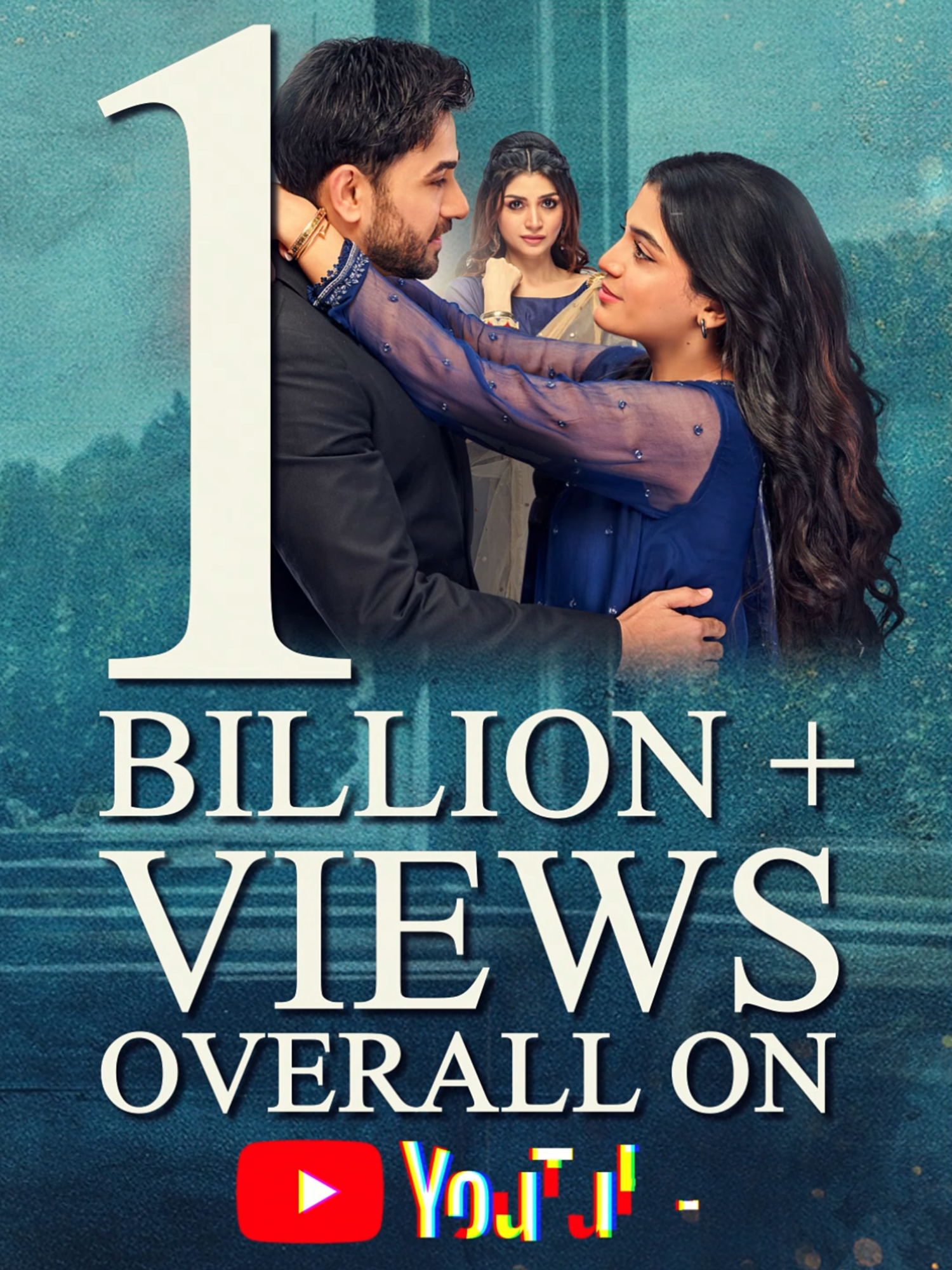 #Kaffara continues to win hearts worldwide! It has become the fastest drama serial to cross over 1 billion views on YouTube in just 60 days. A big thank you to our wonderful audience for showing so much love to Salar and Sitara!✨ #whattowatch #aliansari #laibakhan