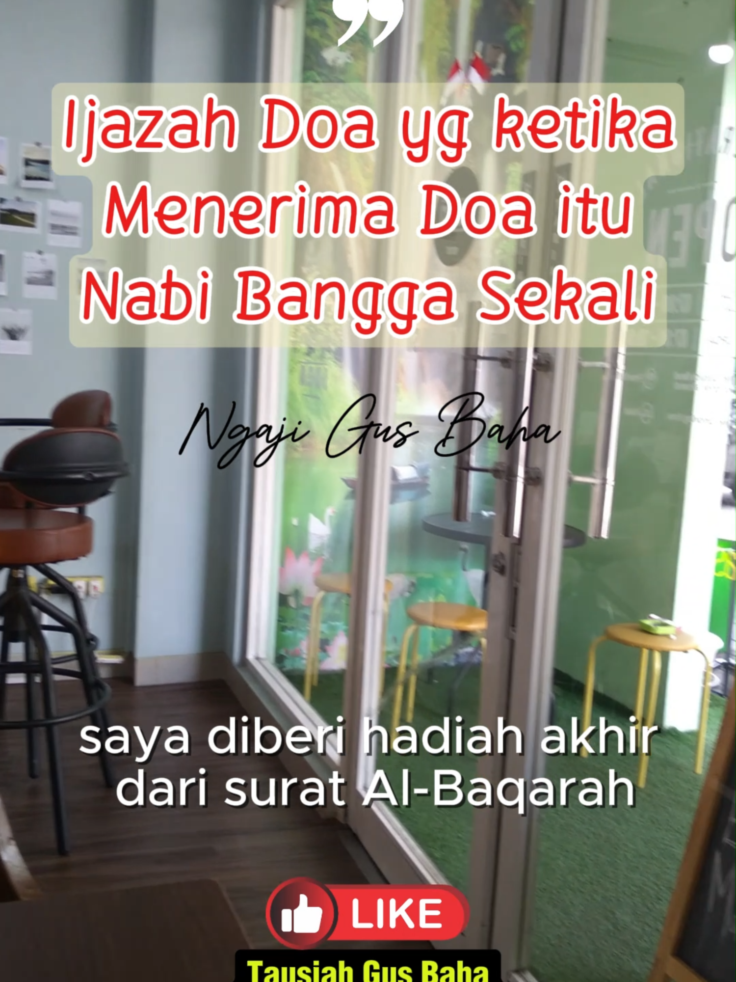 Ijazah doa akhir dari surat Al-Baqarah #doa #surahalbaqarah #ngajigusbaha #ceramahislam #ijazahdoa