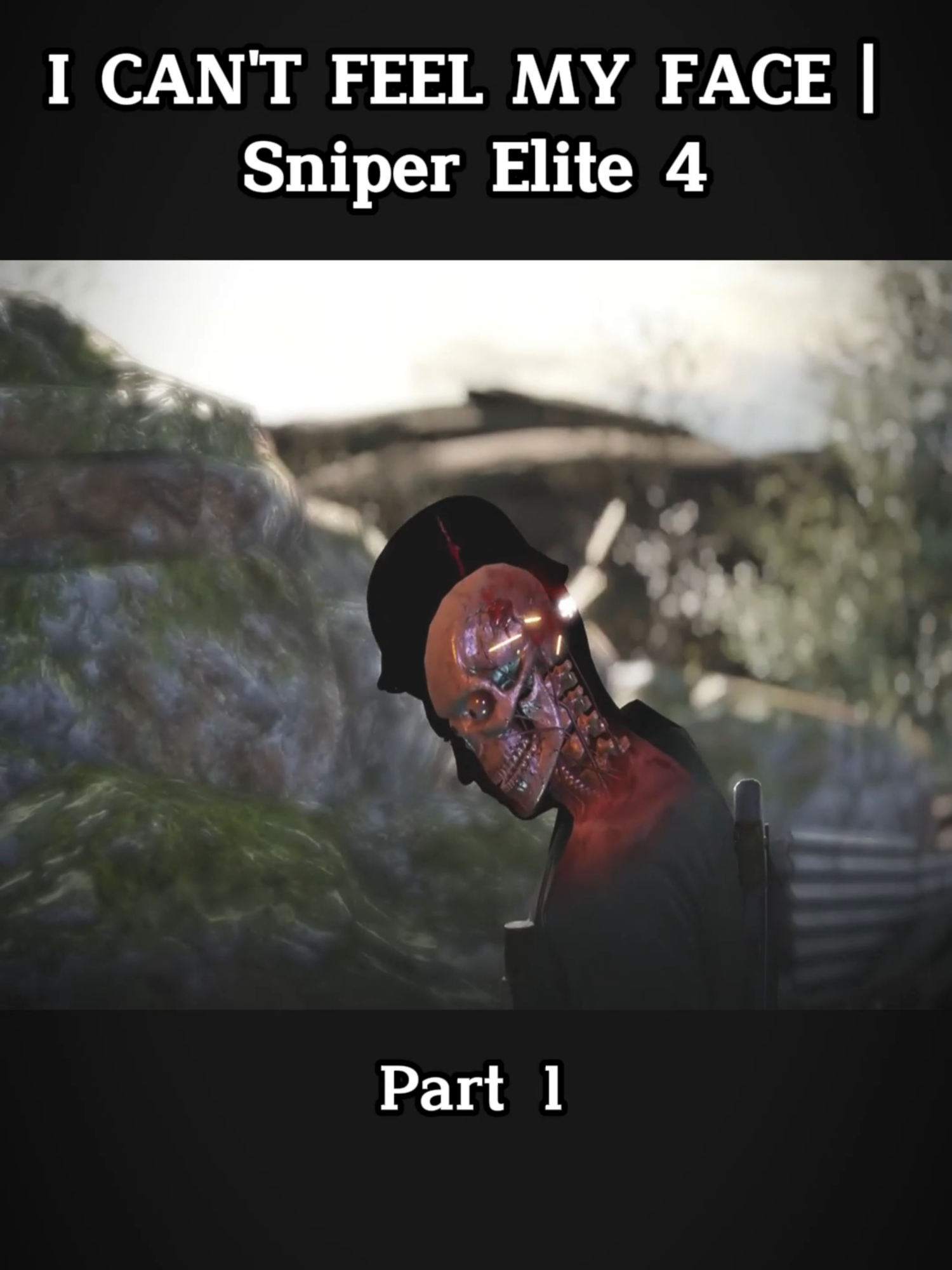 I CAN'T FEEL MY FACE | Sniper Elite 4#game #funny #videogames #rewiew #fyp #foryou