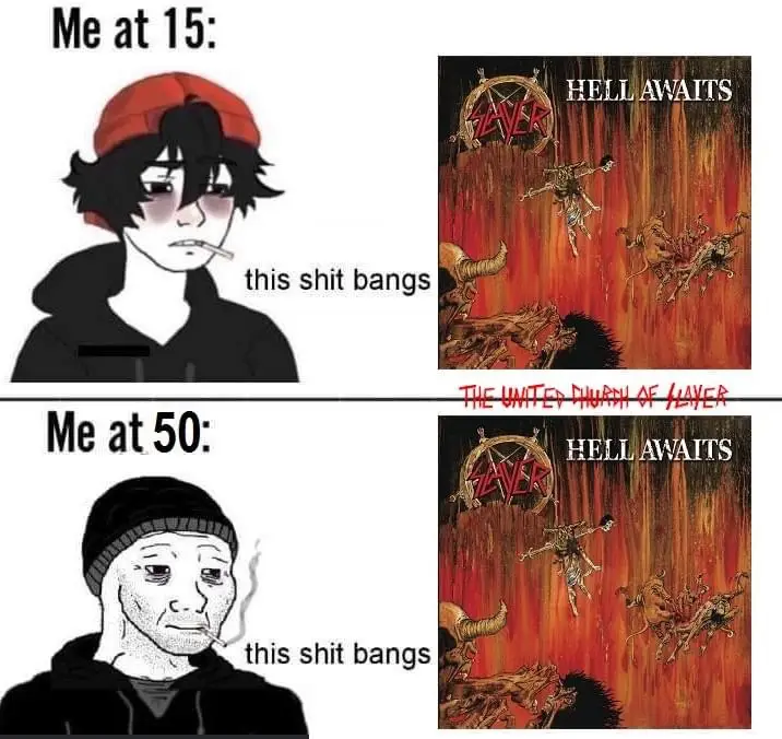 Damn Right 😎🤘🏻🎵 #slayer #thrash #metal #hellawaits #kerryking #tomaraya #metalheads #shred #slaaaayer 