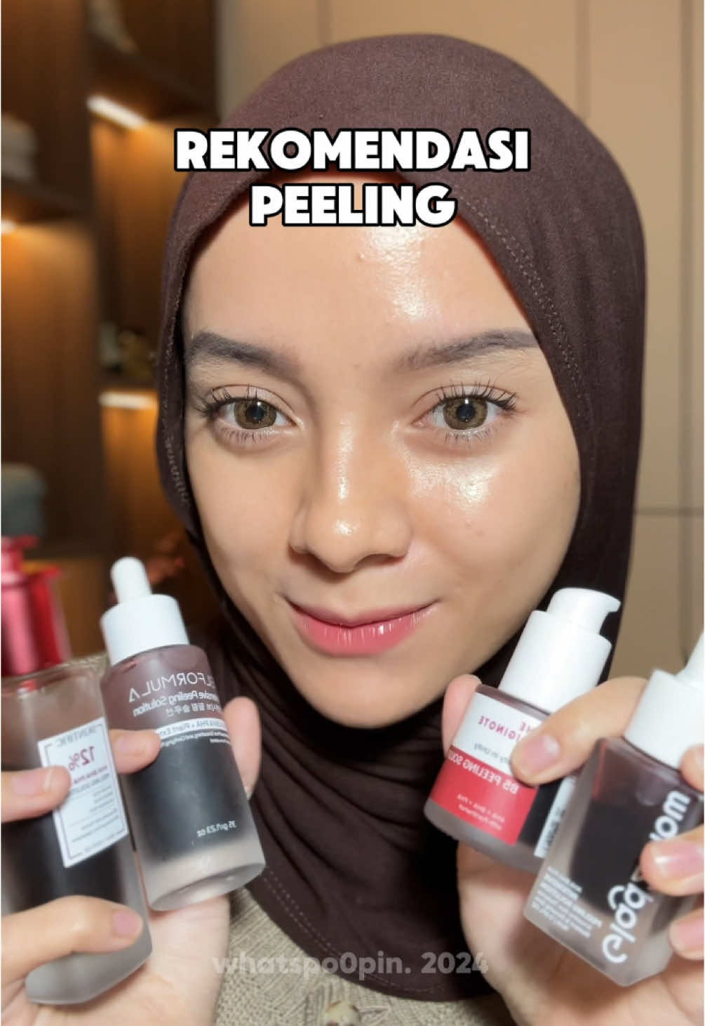 bingung khann sm peeling bertebaran? nah buat coba2 pemula gitu pake yg ada panthenolnya ky si the originote murmer jg🫵tp kl mau yg cekat cekit bisa yg elformula/skintific🤚 #fyp #peeling 