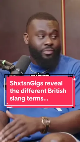 James and Fuhad explain the different slang terms used in the UK… Watch the full episodes of all of @Don’t Trip podcast by searching “Don’t Trip We Got U” on all streaming platforms 👀🔗 #slang #langauge #english #uk #london #manchester #londonlife #shxtsngigs #donttrip #podcast #episode #clip 