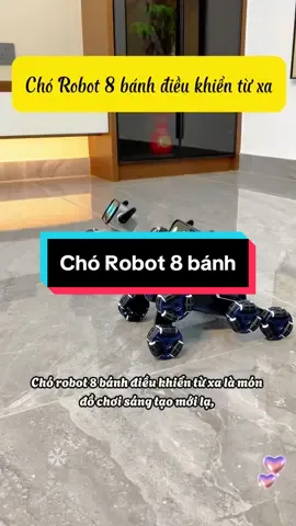 Chó Robot 8 bánh điều khiển từ xa #dochoi  #dochoithongminh  #dochoichobe  #fyp  #DIY  #dochoitreem  #trending 