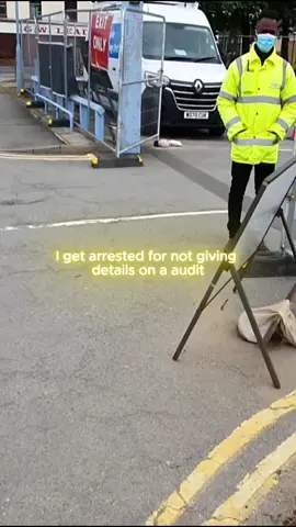 I get arrested for not giving details on a audit