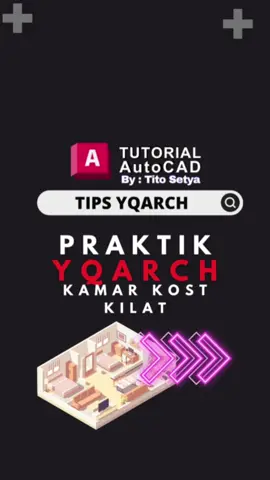Buat Denah 1 menit 𝗔𝘂𝘁𝗼𝗰𝗮𝗱 𝗩𝗲𝘀𝗶𝗼𝗻 : 𝟮𝟬𝟮𝟯 🅿🅴🆂🅰🅽: 𝗝𝗮𝗻𝗴𝗮𝗻 𝗟𝘂𝗽𝗮 Dukung Saya Dengan 𝗞𝗹𝗶𝗸 𝗟𝗶𝗻𝗸 𝗱𝗶 𝗦𝘁𝗼𝗿𝘆 atau Juga 𝗞𝘂𝗻𝗷𝘂𝗻𝗴𝗶  𝗟𝗶𝗻𝗸 𝗕𝗶𝗼. Sebagai Info, 𝗬𝗤𝗔𝗥𝗖𝗛 Bisa diinstal Di 𝘼𝙪𝙩𝙤𝙘𝙖𝙙 𝟮𝟬𝟬𝟳-𝟮𝟬𝟮𝟯. Cara Instal 𝗬𝗤𝗔𝗥𝗖𝗛 juga sudah ada di 𝗟𝗜𝗡𝗞 𝗕𝗜𝗢. 🆃🅰🅶 :  #Drafter #Autocad #TutorialAutocad #drafterAutocad #Enginer #engineering #Arsitektur