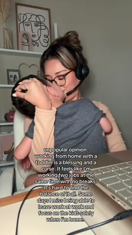 WFH moms who are also SAHM simultaneously will get it. Just one of those overwhelming days but still v grateful for this job. #wfhmoms #MomsofTikTok #workingathome #wfhlife 