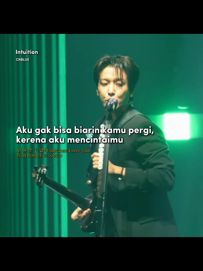 Suka versi ini, mau didengerin berapa kali pun gak bosen #cnblue #intuition #lirik  #boice #kpopband #kpop #kpopfyp #fyp #playlist 