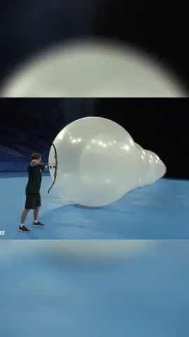 Watch This Epic Balloon Explosion in Slow Motion! Join us for an explosive adventure with Speaker 06 as he takes aim in an indoor arena! Watch as he pops giant inflatable balloons with a bow and arrow, unleashing dramatic effects that will leave you amazed. Don’t miss the excitement and fun in this thrilling balloon-popping showdown! #ExplosiveSuccess #BalloonPopping #BowAndArrow #IndoorArena #DramaticEffects #EpicShots #Speaker06 #FunTimes #AerialView #ExcitingMoments