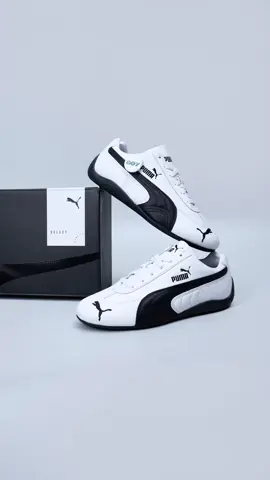 Greatest of all time! Puma Speedcat OG Leather White Black is a must have pair 🤍✔️🏎️ #807garage #sneakers #fyp 