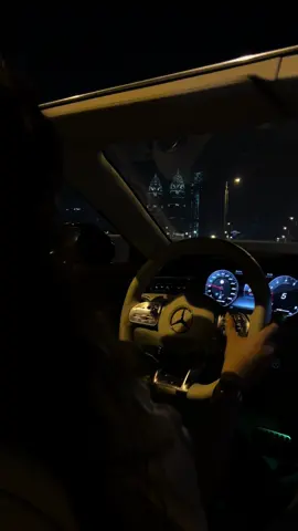 ✨our lifestyle✨ and these views #cartok #carsoftiktok #supercar  #mercedes #amg #nightdrive 