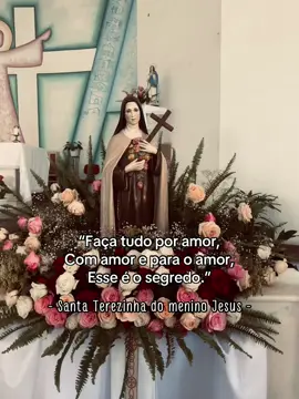 Santa terezinha do menino Jesus, rogai por nós 🌹 #foryou #santaterezinhadomeninojesus #1deoutubro #fyp #santa 